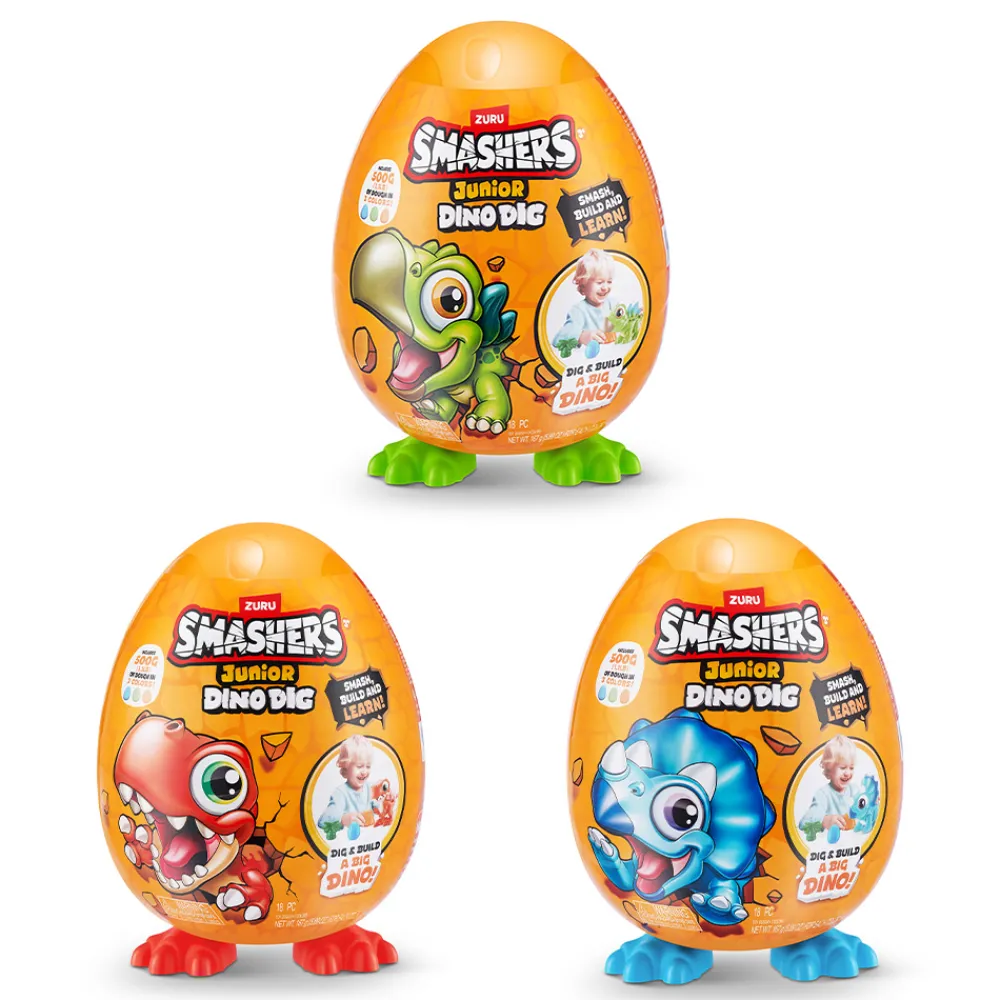 Smashers Dinosaurer>Junior Dino Dig