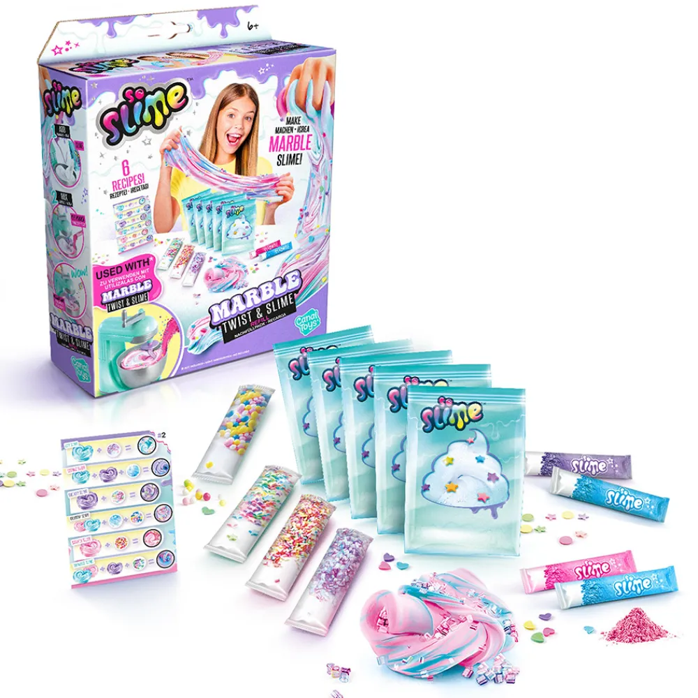 RINGO Diy Og Hobby | Hus Og Hjem>So Slime Marble Twist And Slime Refill