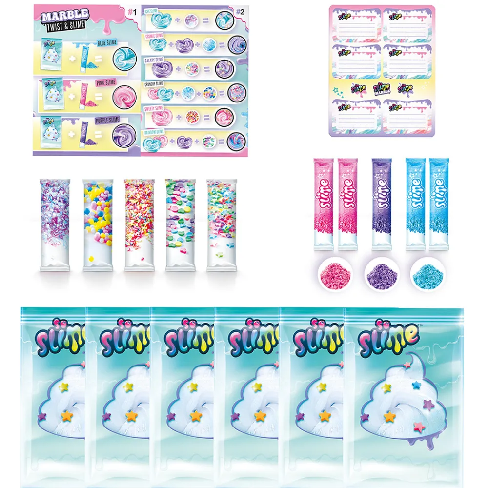 RINGO Diy Og Hobby | Hus Og Hjem>So Slime Marble Twist And Slime Refill