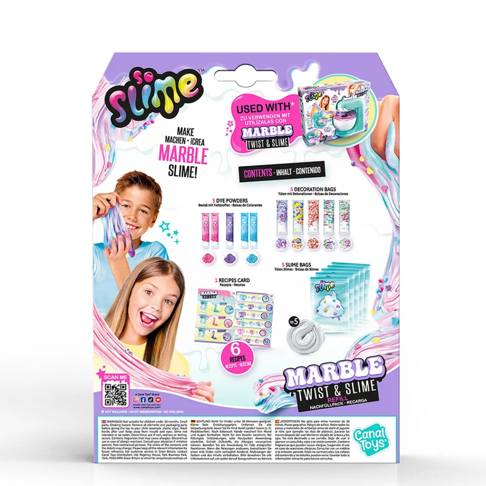 RINGO Diy Og Hobby | Hus Og Hjem>So Slime Marble Twist And Slime Refill