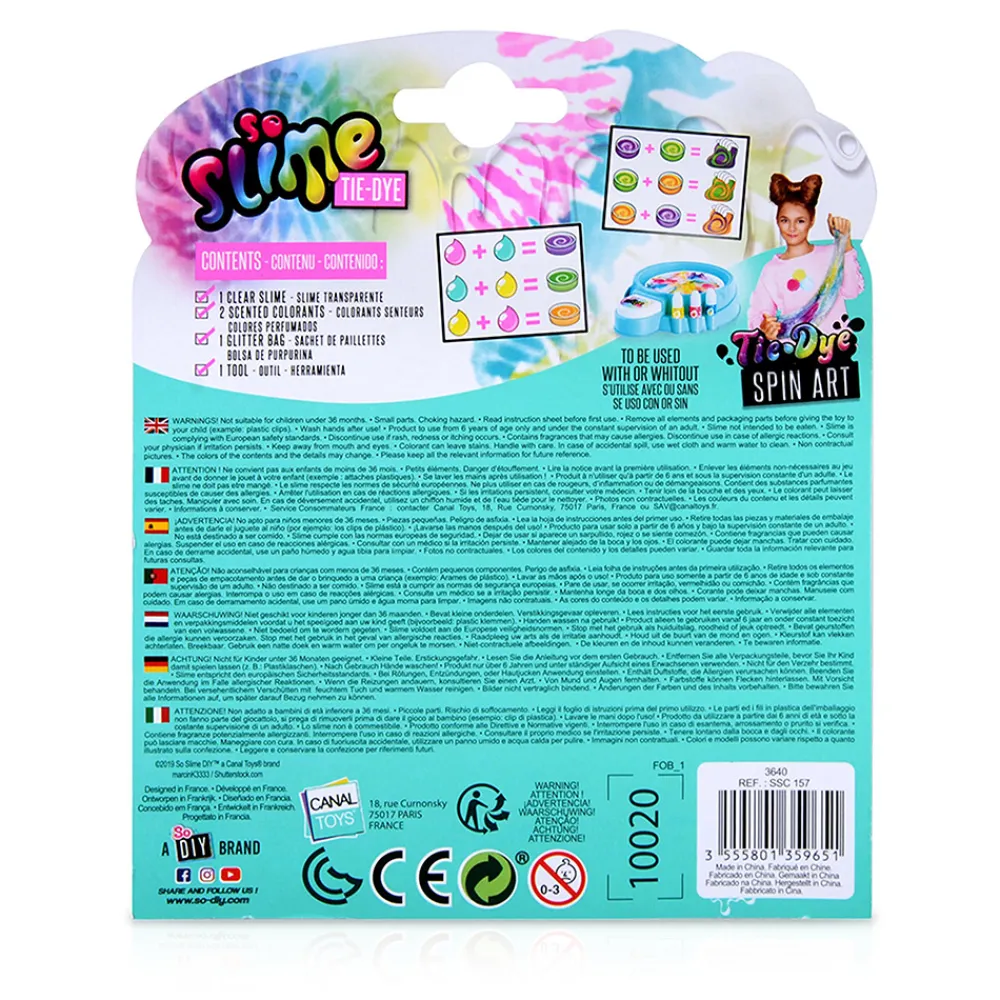 RINGO Diy Og Hobby>So Slime Tie Dye Blister pakke