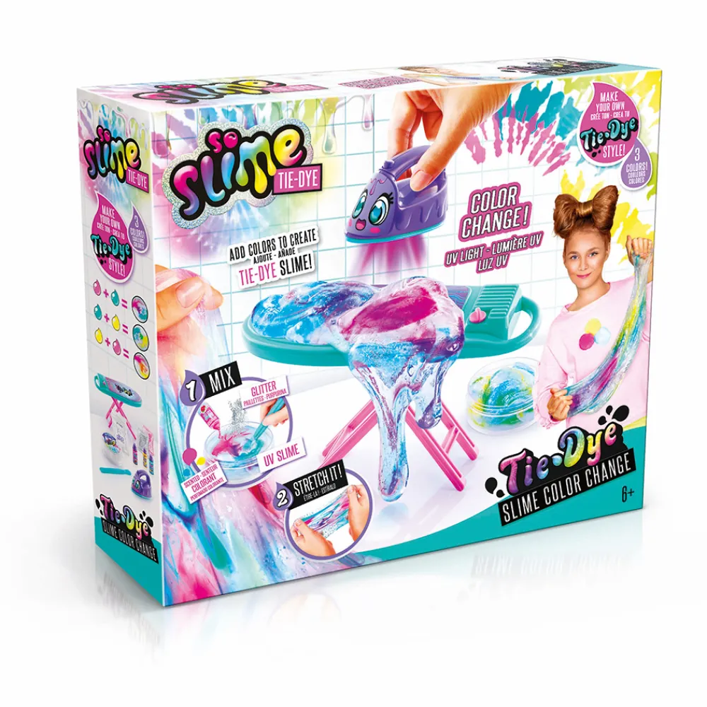 RINGO Diy Og Hobby>So Slime Tie Dye Color Cange Table & Iron