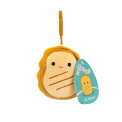Squishmallows Squishmallows>9 cm Clip On Lil Gouda the Grilled Cheese
