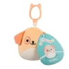 Squishmallows Fidgets Og Småleker | Squishmallows>9 cm Clip On Drella the Dog