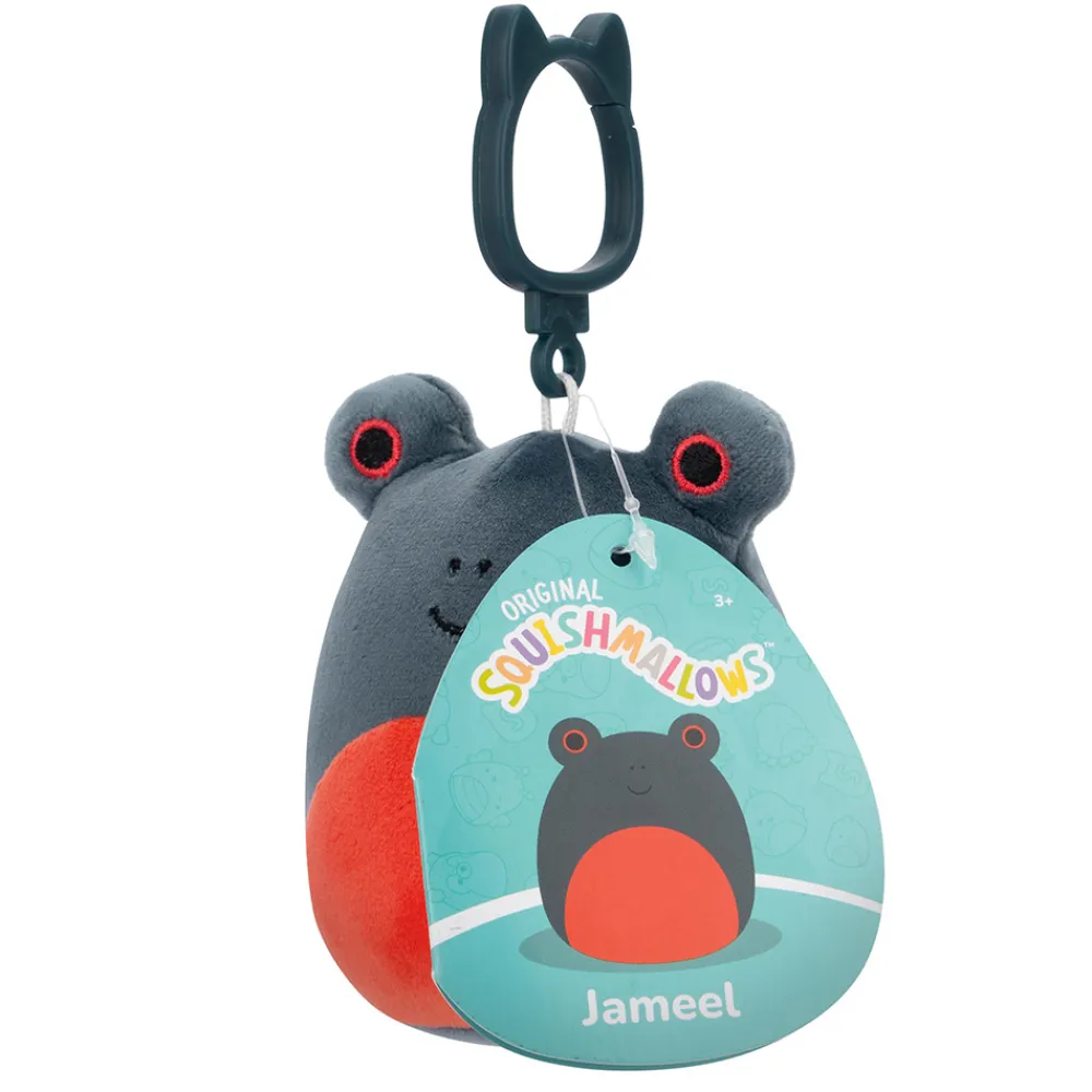Squishmallows Fidgets Og Småleker | Squishmallows>9 cm Clip On Jameel the Frog