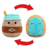 Squishmallows Squishmallows>13 cm Flip A Mallows Hautely the Coffee / Erissa the Blueberry Poptart