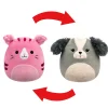 Squishmallows Squishmallows>13 cm Flip A Mallows Malu the Shih Tzu / Geraldine the Scottish Fold
