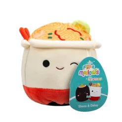 Squishmallows Squishmallows>13 cm Flip A Mallows Shozo the Sushi / Daley the Lo Mein
