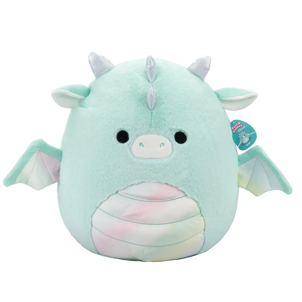 Squishmallows Squishmallows>50 cm Fuzz A Mallows Joey the Mint Dragon