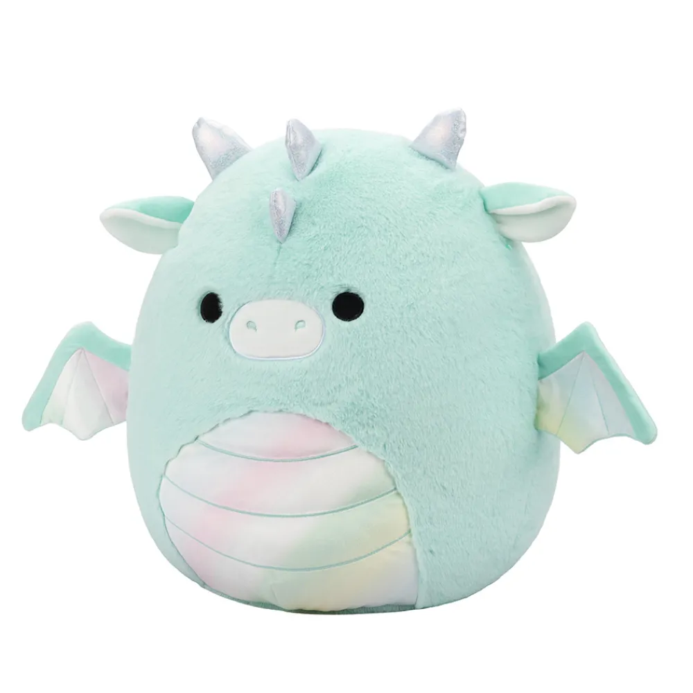 Squishmallows Squishmallows>50 cm Fuzz A Mallows Joey the Mint Dragon