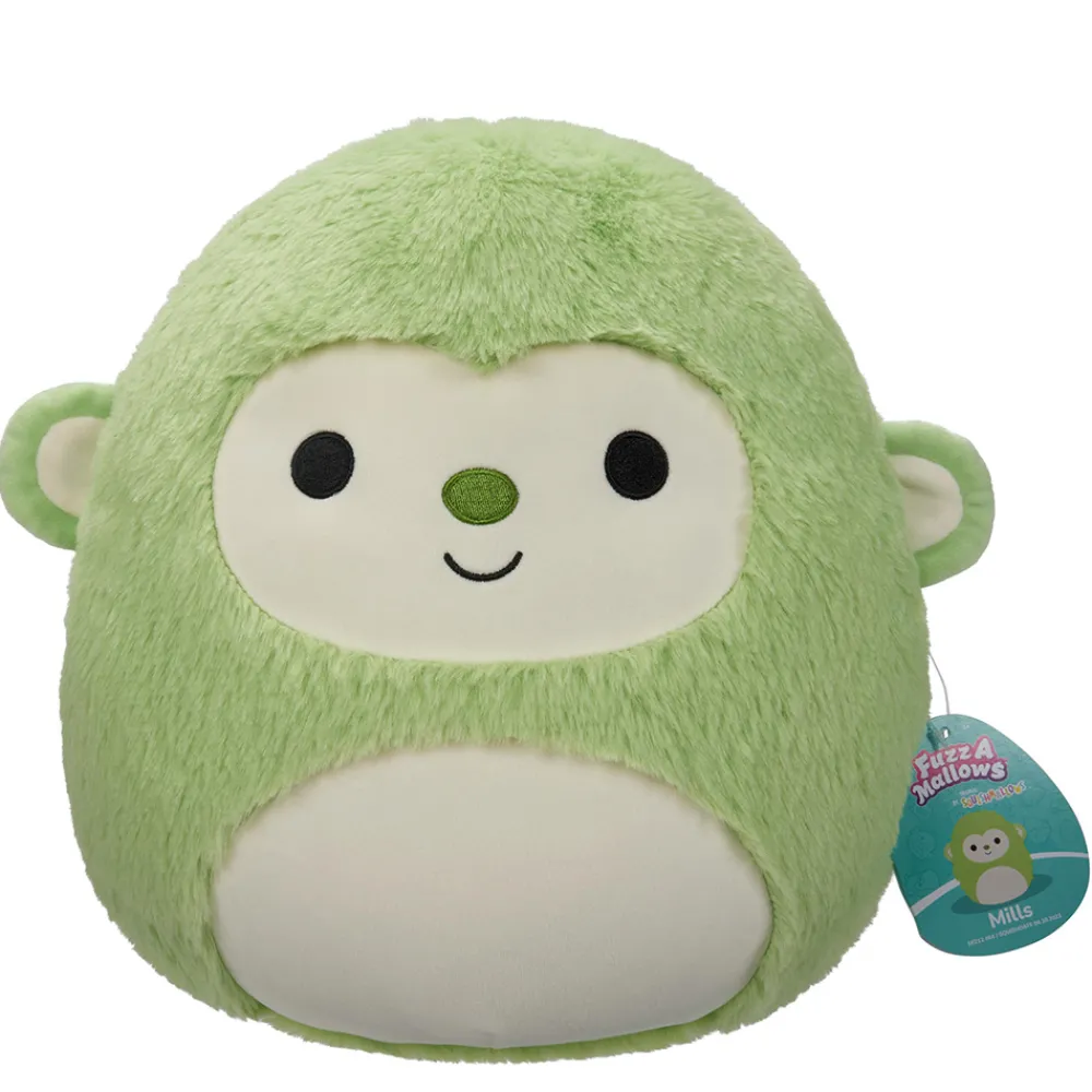 Squishmallows Squishmallows>30 cm Fuzz A Mallows Mills the Monkey
