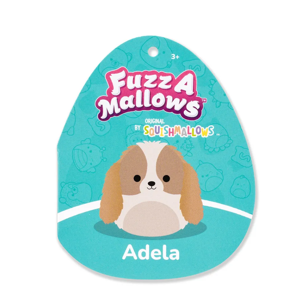 Squishmallows Squishmallows>40 cm Fuzz A Mallows Adela the Basset Hound