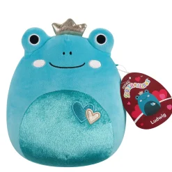 Squishmallows Squishmallows>19 cm Heart Ludwig the Frog