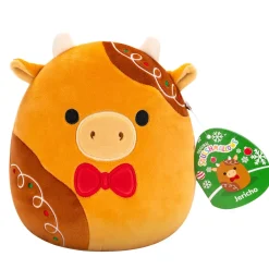 Squishmallows Squishmallows>19 cm Holiday Jericho the Gingerbread Cow