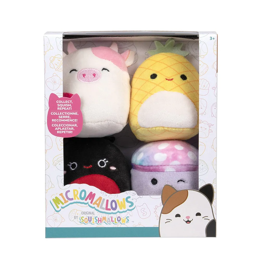 Squishmallows Squishmallows>Micromallows 6 cm 4-pk