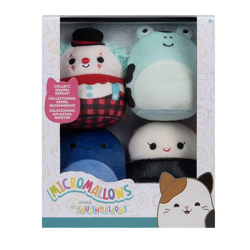Squishmallows Squishmallows>Micromallows 6 cm 4-pk