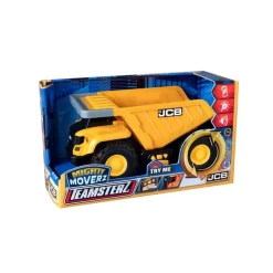 Teamsterz Lastebil, Gravemaskin Og Traktor>- JCB Lastebil m/lyd og lys