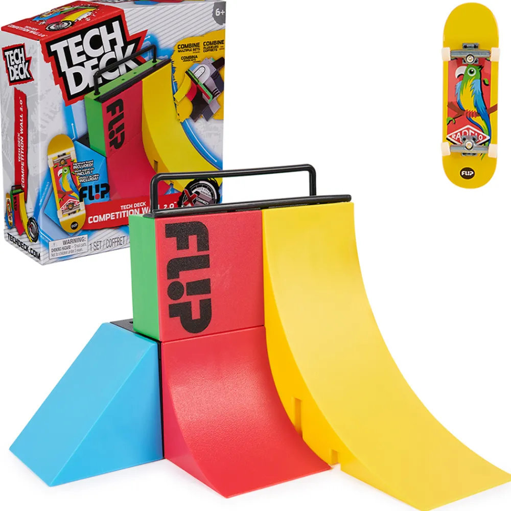 Tech Deck Fidgets Og Småleker>X-Connect Park Creator-Flip Comp Wall