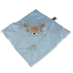 Tinka Babyplysj>Baby - Koseklut Bamse Blå 30x30 cm