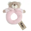 Tinka Rangler | Babyplysj>Baby - Rangle Bamse Rosa 10 cm