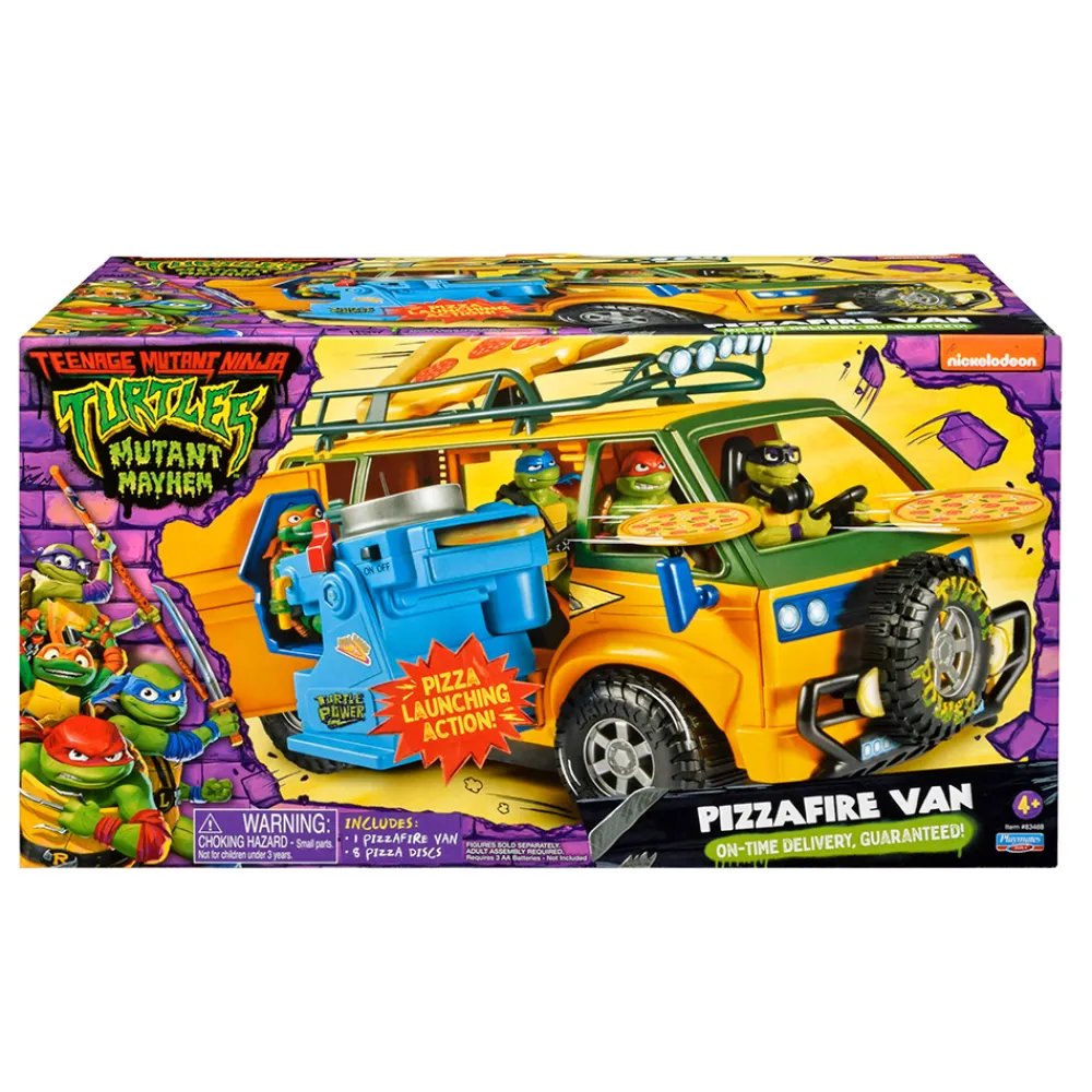 RINGO Actionfigurer | Teenage Mutant Ninja Turtles>Turtles Mutant Mayhem - Pizza Fire Delivery Van
