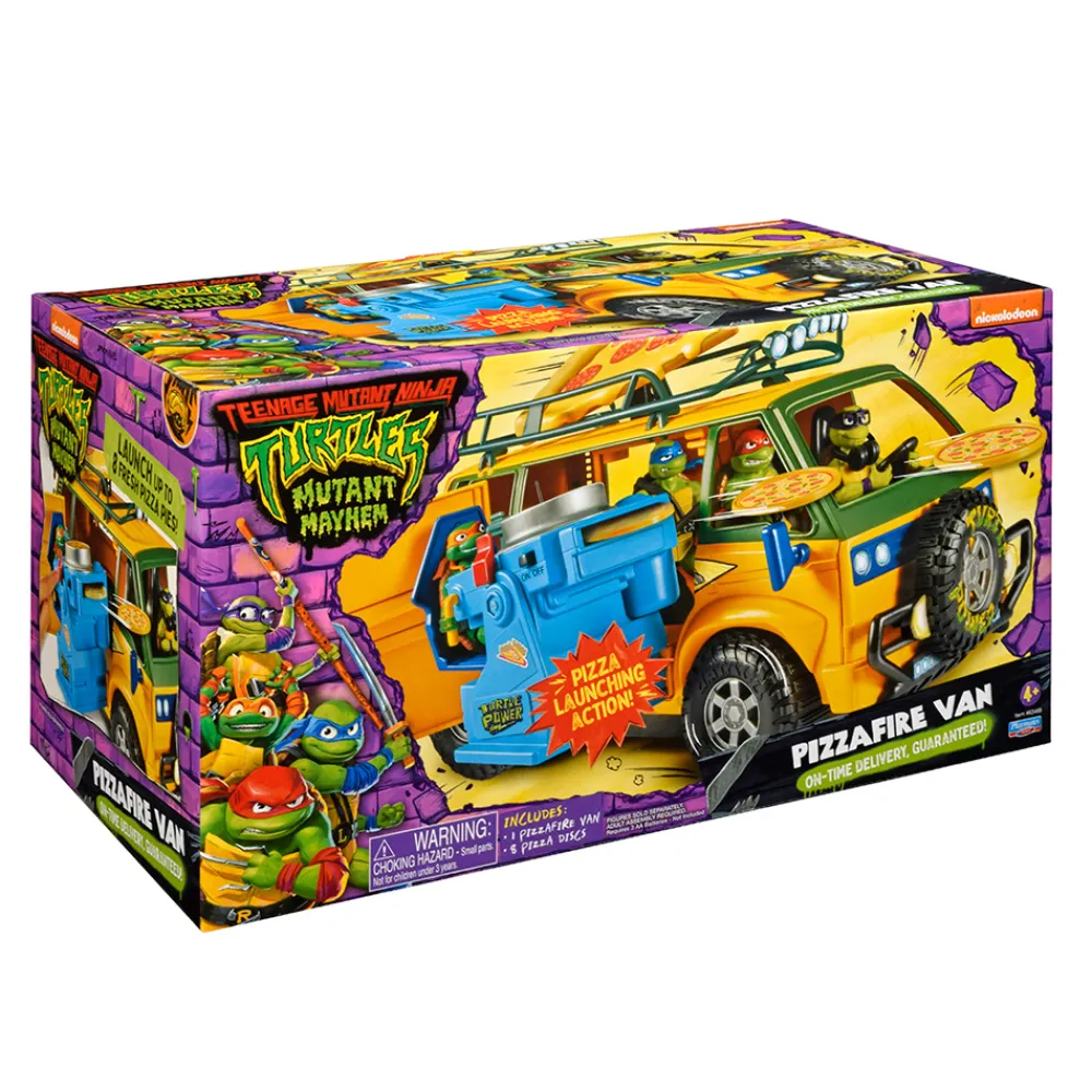 RINGO Actionfigurer | Teenage Mutant Ninja Turtles>Turtles Mutant Mayhem - Pizza Fire Delivery Van