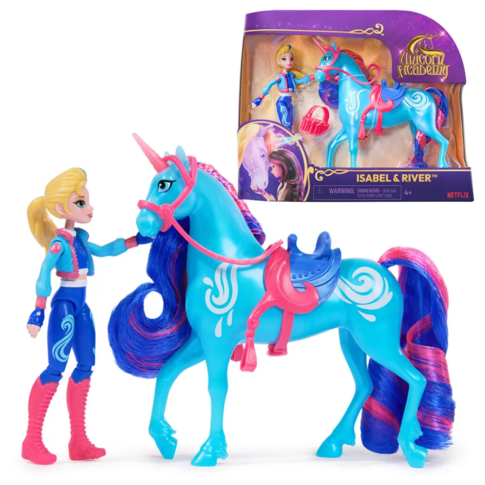 Unicorn Academy Unicorn Academy>Doll & Unicorn - Isabel & River