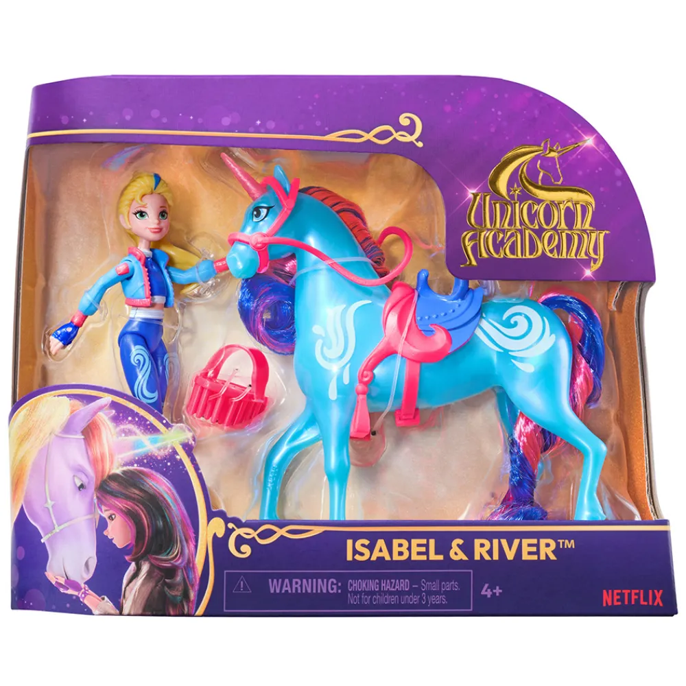 Unicorn Academy Unicorn Academy>Doll & Unicorn - Isabel & River