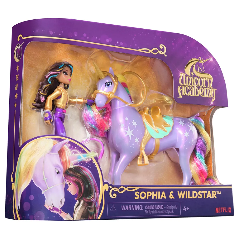 Unicorn Academy Unicorn Academy>Doll & Unicorn - Sophia & Wildstar