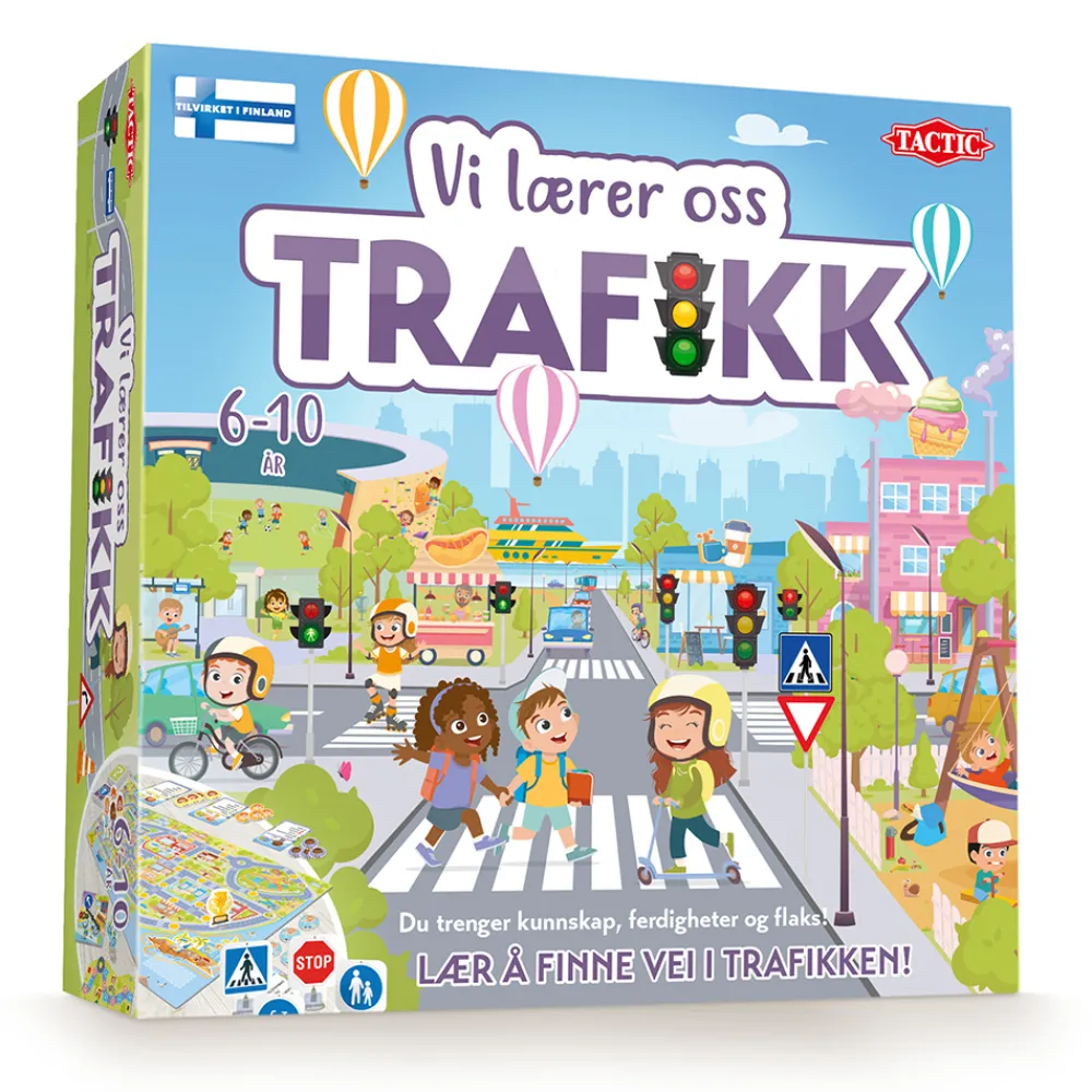 TacTic Spill Og Puslespill>Vi lærer oss trafikk