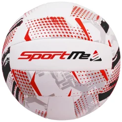 SportMe Sport Og Aktiviteter>Volleyball i kunstlær - rød/hvit/svart