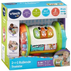 VTech Aktivitetsleker>2in1 Rolling Explorer Drum NO