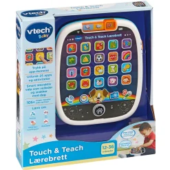 VTech Aktivitetsleker>Touch & Teach Tablet NO